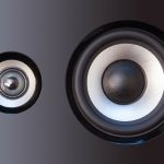 subwoofer in cabinet