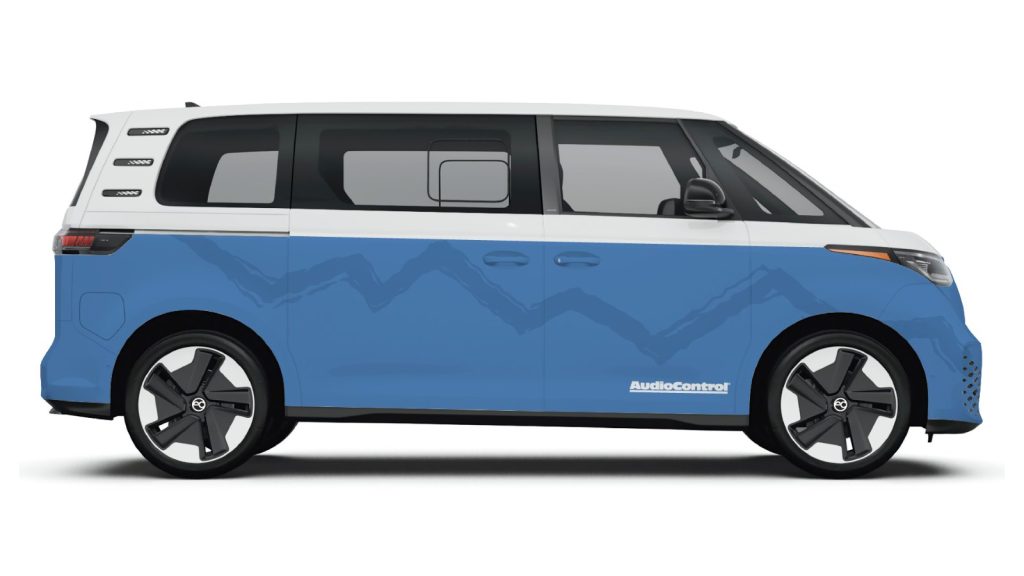 AudioControl EPIC BUZZ Volkswagen ID. Buzz show vehicle for SEMA 2026